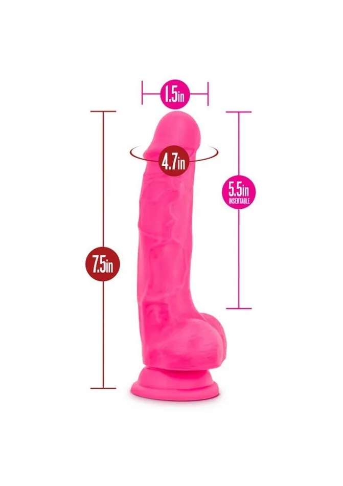 Ruse Ruse Hypnotize Silicone Dildo with Balls Female Sex Toys