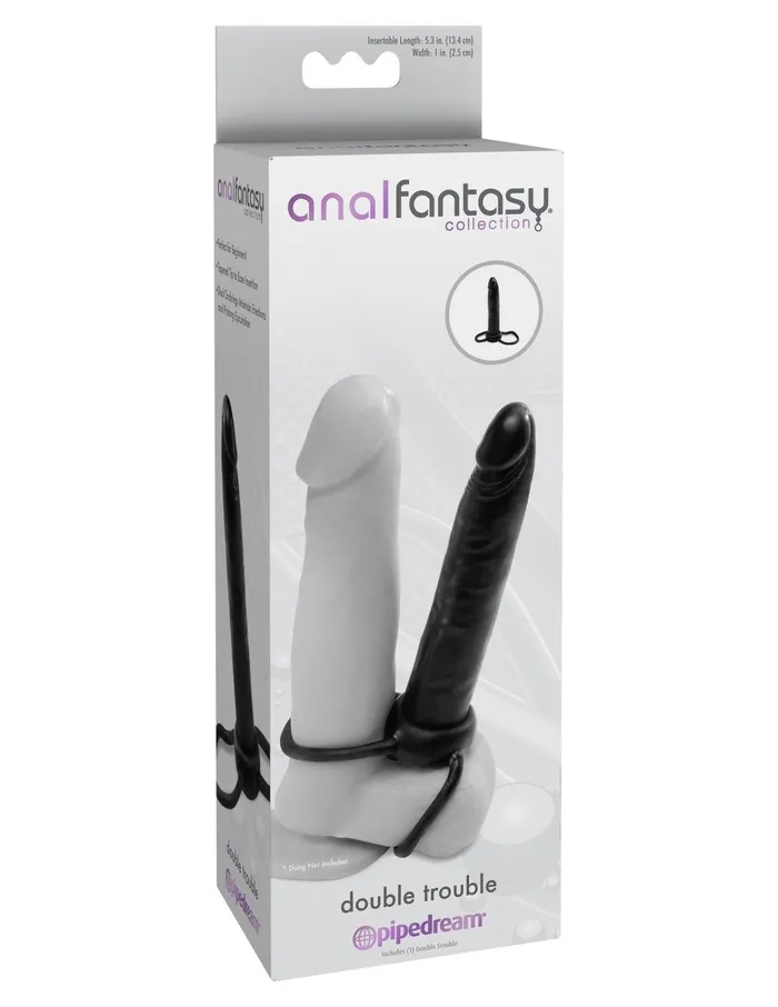 Anal Anal Fantasy Collection Double Trouble Black Pipedream