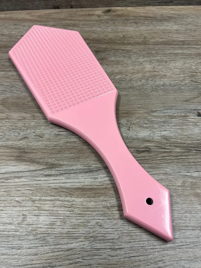 Ballisticmetal Female Sex Toys Wholesale Pretty in Pink Alastor Aluminum Spanking Paddle with Machined Spikes on Face Smooth Back Ballisticmetal Female Sex Toys Wholesale Pretty in Pink Alastor Aluminum Spanking Paddle with Machined Spikes on Face Smooth Back