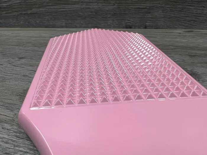 Ballisticmetal Female Sex Toys Wholesale Pretty in Pink Alastor Aluminum Spanking Paddle with Machined Spikes on Face Smooth Back Ballisticmetal Female Sex Toys Wholesale Pretty in Pink Alastor Aluminum Spanking Paddle with Machined Spikes on Face Smooth Back
