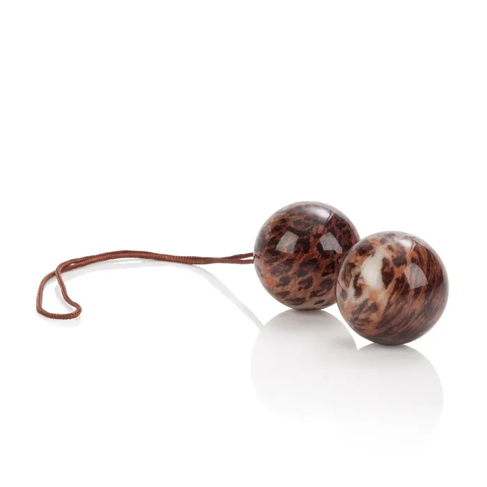 CalExotics The Leopard Duo Tone Balls Dildos