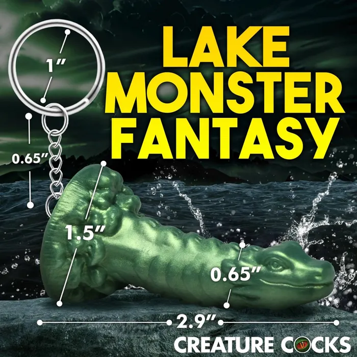 Cockness Monster Keychain Green XR Brands Creature Cocks Vibrators Cockness Monster Keychain Green XR Brands Creature Cocks Vibrators