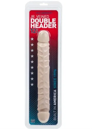 Doc Johnson Jr Veined Double Header 12quot Female Sex Toys