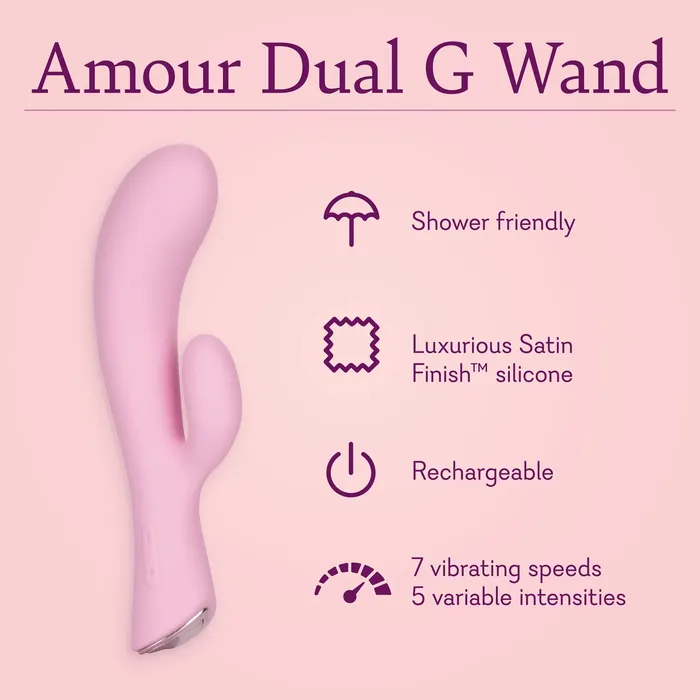 Female Sex Toys Amour Dual G Wand LIMITED EDITION 2 LEFT Pure Romance By ValGina Female Sex Toys Amour Dual G Wand LIMITED EDITION 2 LEFT Pure Romance By ValGina