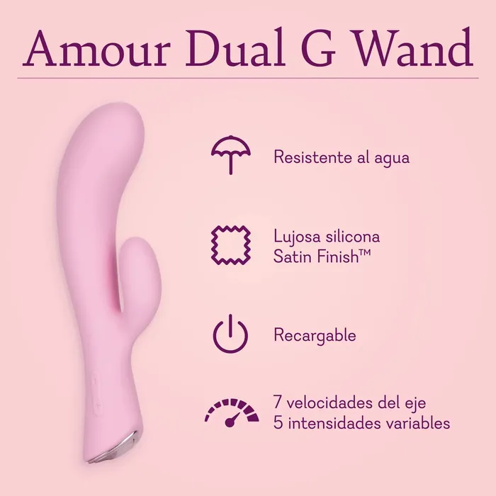Female Sex Toys Amour Dual G Wand LIMITED EDITION 2 LEFT Pure Romance By ValGina Female Sex Toys Amour Dual G Wand LIMITED EDITION 2 LEFT Pure Romance By ValGina