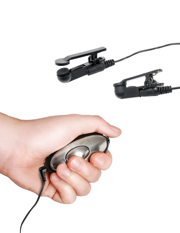 Fetish Fantasy Shock Therapy Nipple Clamps Pipedream Female Sex Toys