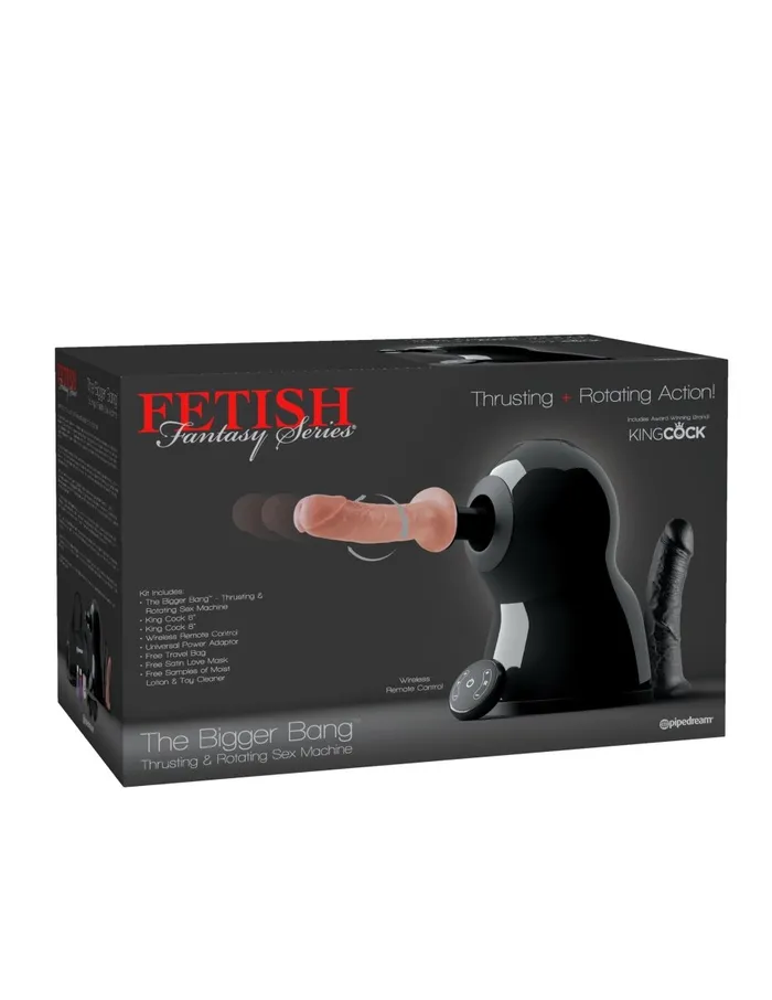 Fetish Fantasy the Bigger Bang Thrusting Rotating Sex Machine Pipedream Female Sex Toys Fetish Fantasy the Bigger Bang Thrusting Rotating Sex Machine Pipedream Female Sex Toys