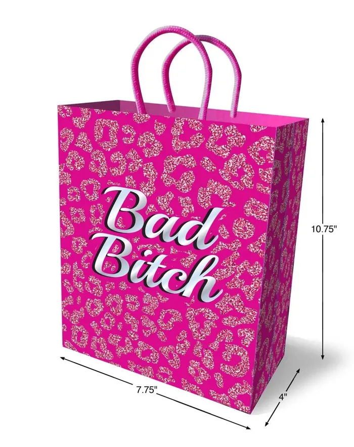 High on Love Bad Bitch Gift Bag Pink Vibrators High on Love Bad Bitch Gift Bag Pink Vibrators