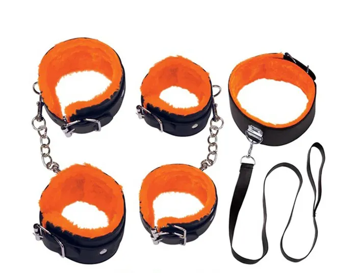 Icon Brands Orange Is the New Black Restrain Yourself Kit Blackorange Anal