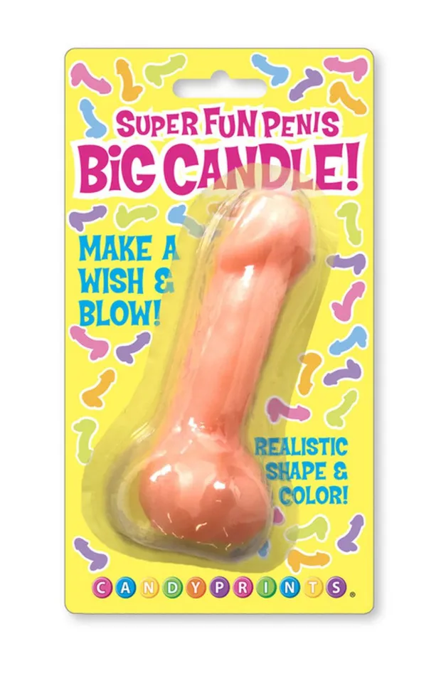 Little Genie Male Sex Toys Super Fun Big Penis Candle
