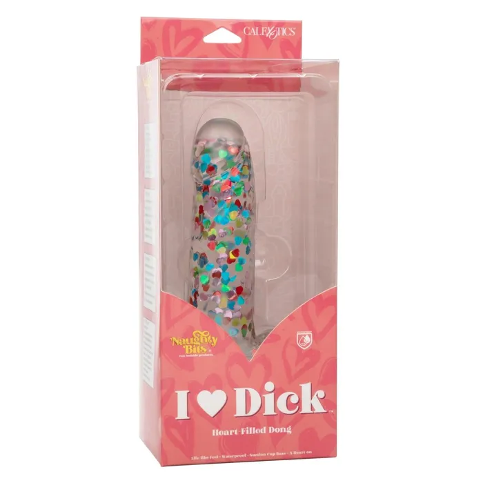 Naughty Bits I Love Dick HeartFilled Dong CalExotics Dildos