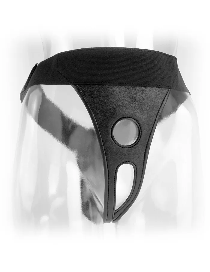 Pipedream Female Sex Toys Fetish Fantasy Series Crotchless Harness Black