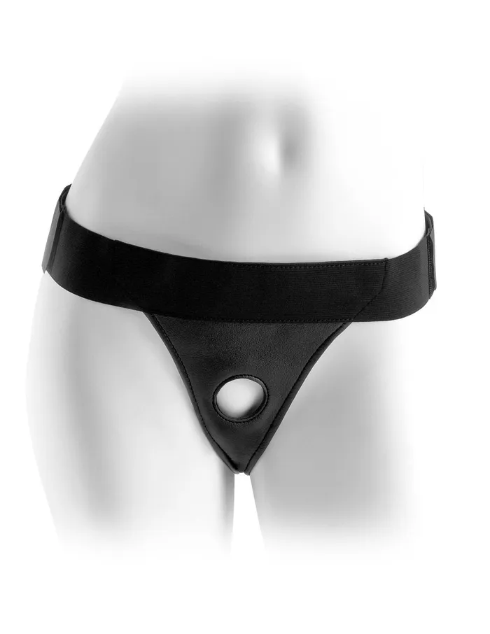 Pipedream Female Sex Toys Fetish Fantasy Series Crotchless Harness Black