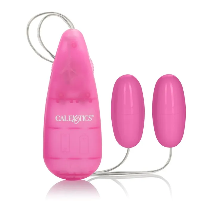 Pocket Exotics Vibrating Double Pink Passion Bullets Pink CalExotics Vibrators Pocket Exotics Vibrating Double Pink Passion Bullets Pink CalExotics Vibrators