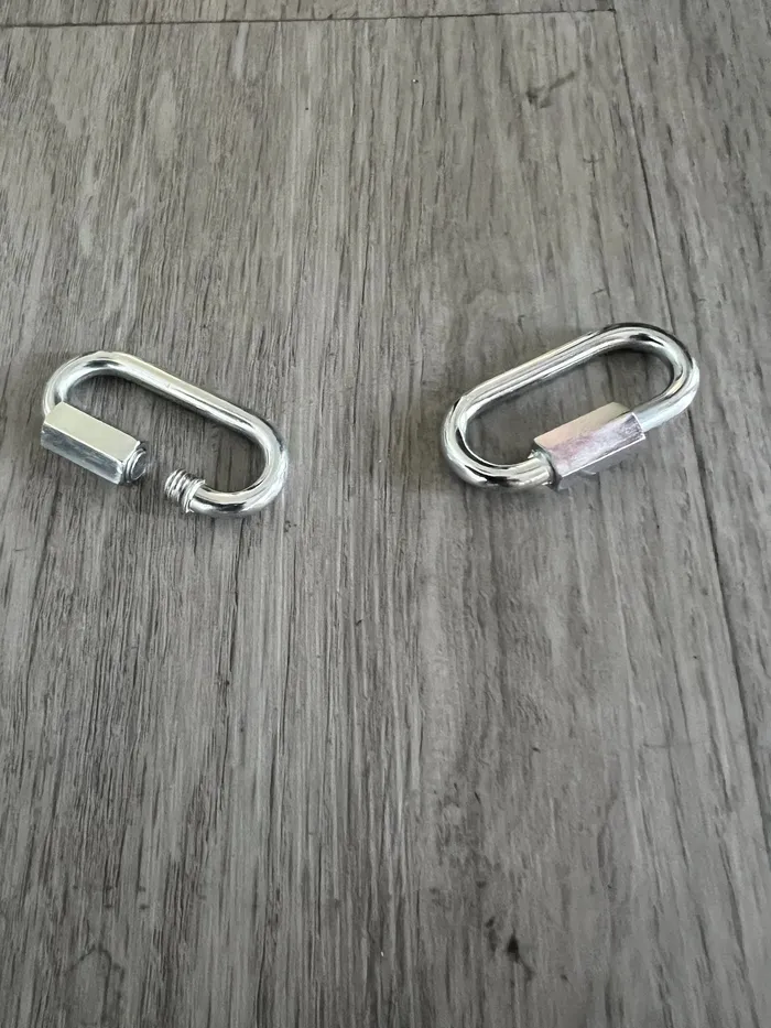 Restraints Ballisticmetal Wholesale Ballistic Metal Quick Link Connector Clip for Attaching Bondage Restraints Leather Cuffs to Spreader Bars BDSM Restraints Ballisticmetal Wholesale Ballistic Metal Quick Link Connector Clip for Attaching Bondage Restraints Leather Cuffs to Spreader Bars BDSM