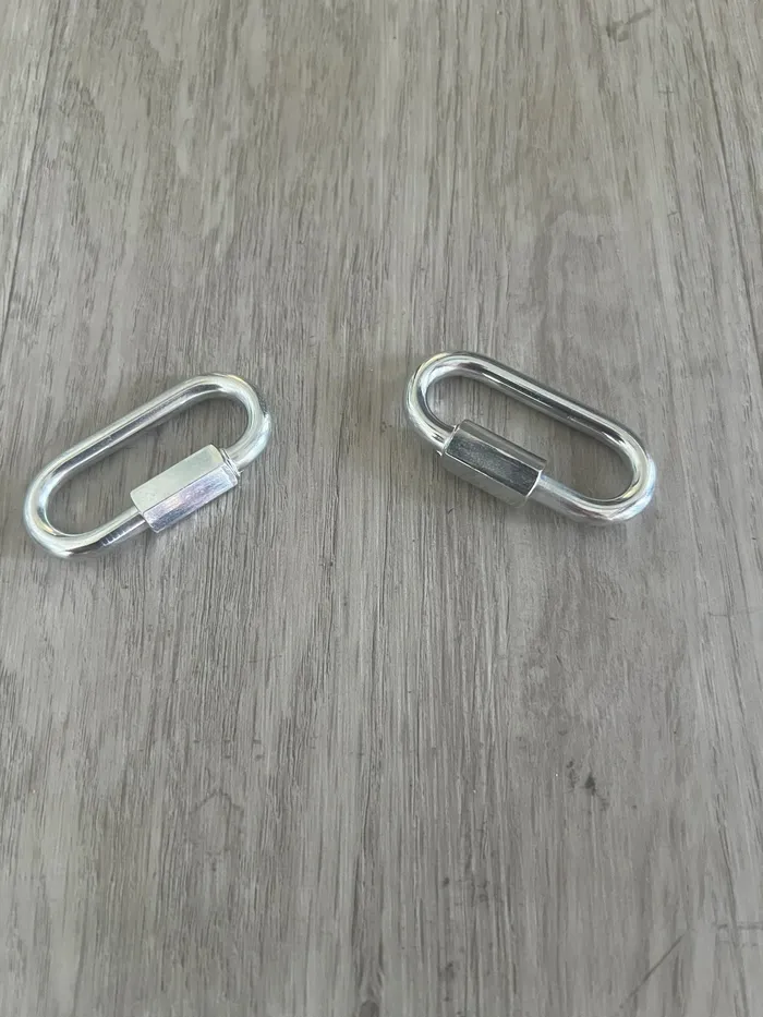 Restraints Ballisticmetal Wholesale Ballistic Metal Quick Link Connector Clip for Attaching Bondage Restraints Leather Cuffs to Spreader Bars BDSM Restraints Ballisticmetal Wholesale Ballistic Metal Quick Link Connector Clip for Attaching Bondage Restraints Leather Cuffs to Spreader Bars BDSM