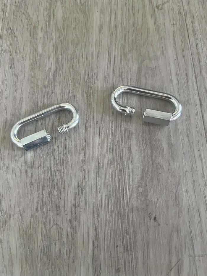 Restraints Ballisticmetal Wholesale Ballistic Metal Quick Link Connector Clip for Attaching Bondage Restraints Leather Cuffs to Spreader Bars BDSM Restraints Ballisticmetal Wholesale Ballistic Metal Quick Link Connector Clip for Attaching Bondage Restraints Leather Cuffs to Spreader Bars BDSM