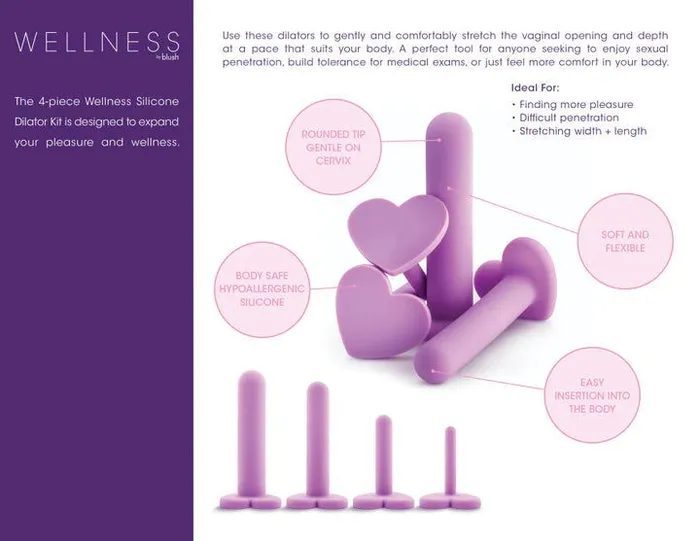 The Flirtation Station Wellness Vaginal Dilators Male Sex Toys