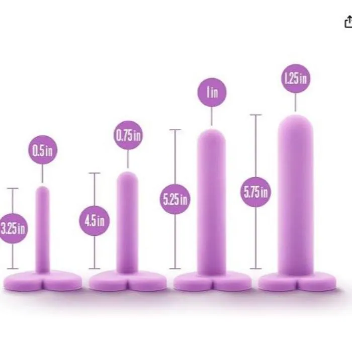 The Flirtation Station Wellness Vaginal Dilators Male Sex Toys