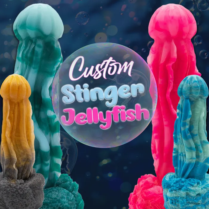 Twisted Fantasies Dildos Custom Stinger the Jellyfish Dildo
