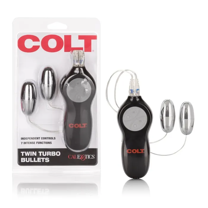 Vibrators CalExotics Colt 7 Function Twin Turbo Bullet