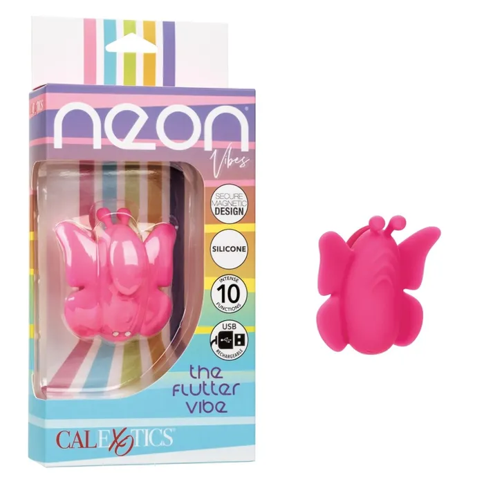 Vibrators CalExotics Neon Vibes the Flutter Vibe Pink Vibrators CalExotics Neon Vibes the Flutter Vibe Pink