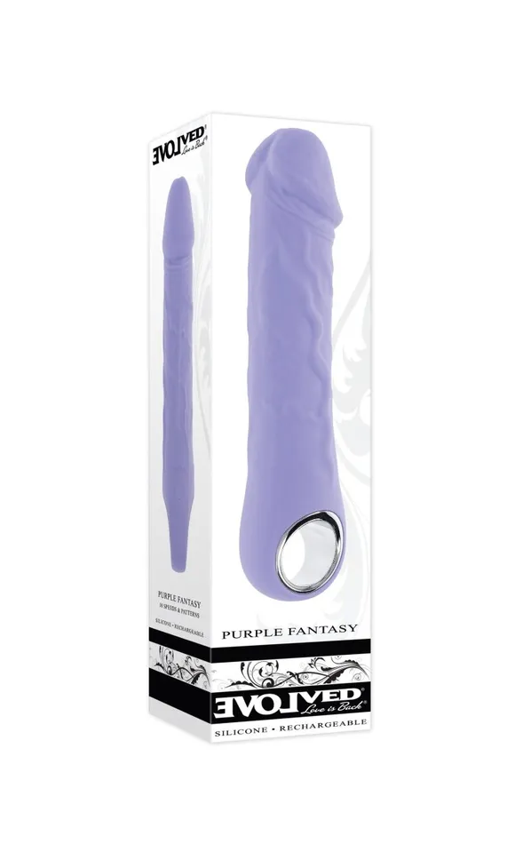 Vibrators Evolved Novelties Purple Fantasy Vibrator Vibrators Evolved Novelties Purple Fantasy Vibrator