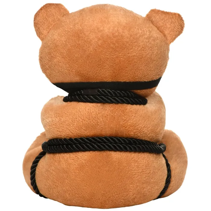Vibrators XR Brands Master Series Rope Teddy Bear Plush Vibrators XR Brands Master Series Rope Teddy Bear Plush