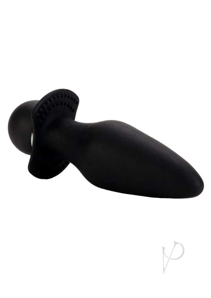 Anal Anal Vibrating Silicone Booty Rider Black Anal Anal Vibrating Silicone Booty Rider Black