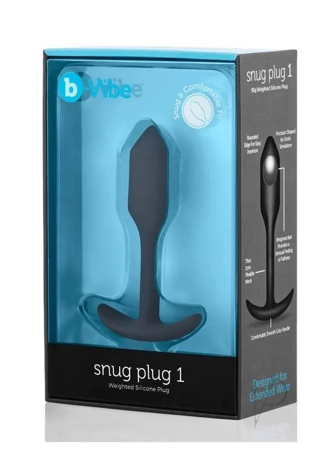 Anal bVibe Bvibe Snug Plug 1 Black