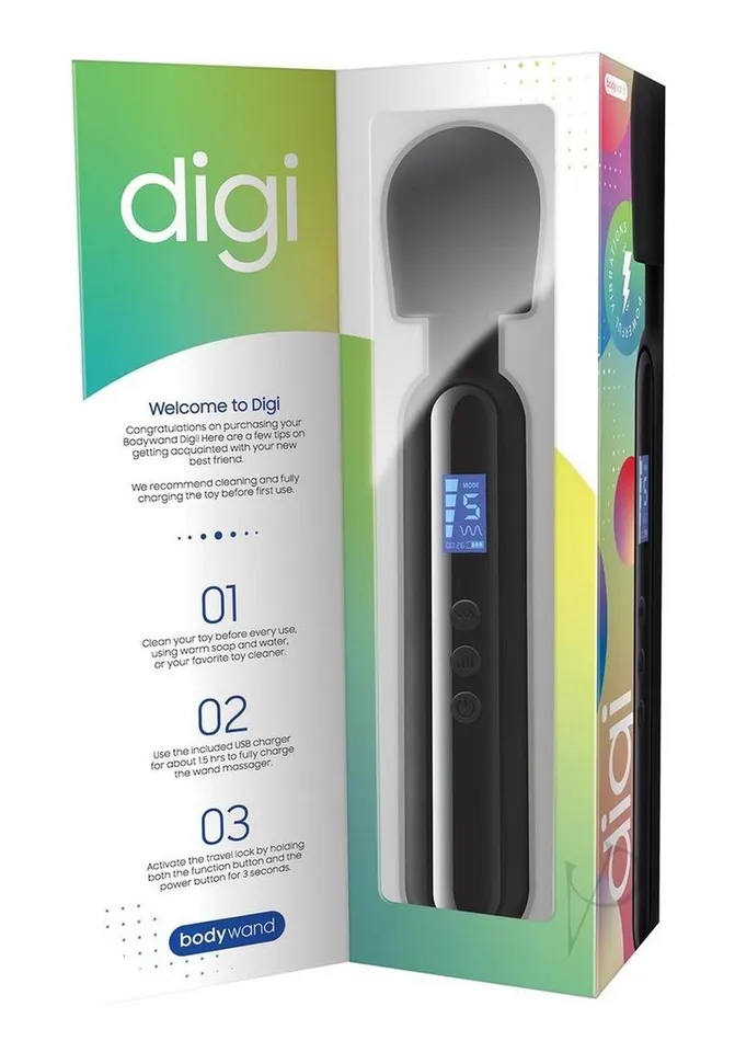 Anal Bodywand Bodywand Digi Black Anal Bodywand Bodywand Digi Black