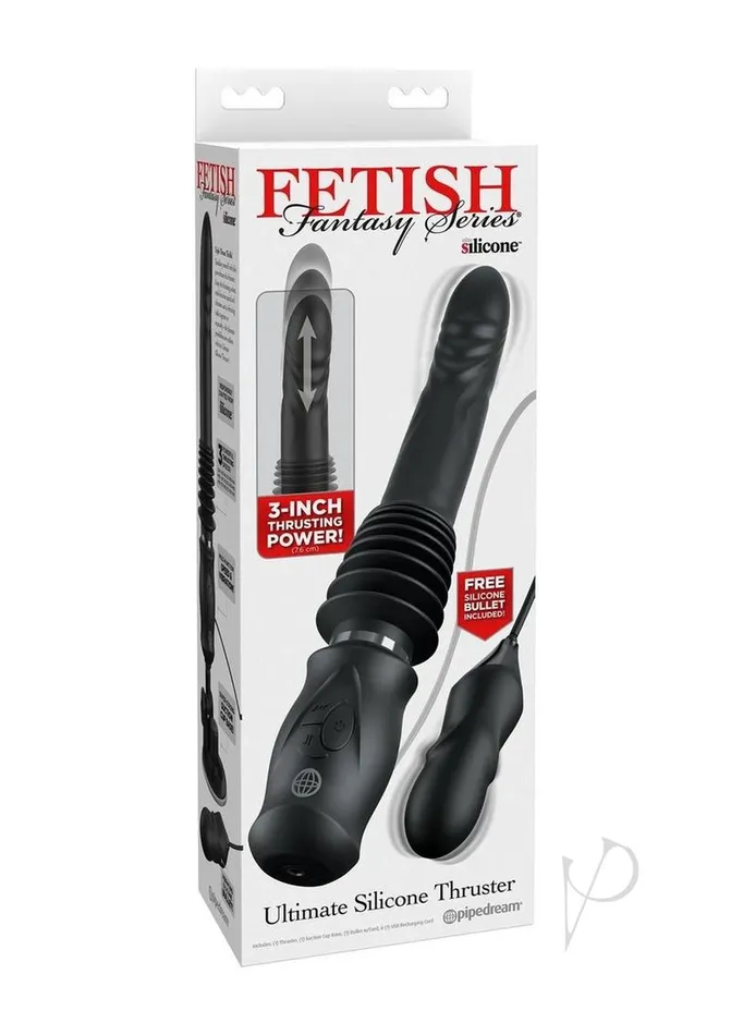 Anal Fetish Fantasy Series Ff Ultimate Silicone Thruster Black