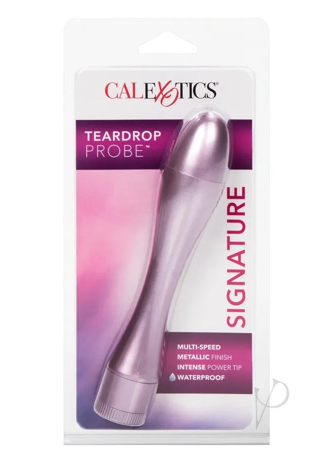 Anal Hard Vibes Water Missile Tear Drop Probe Pink