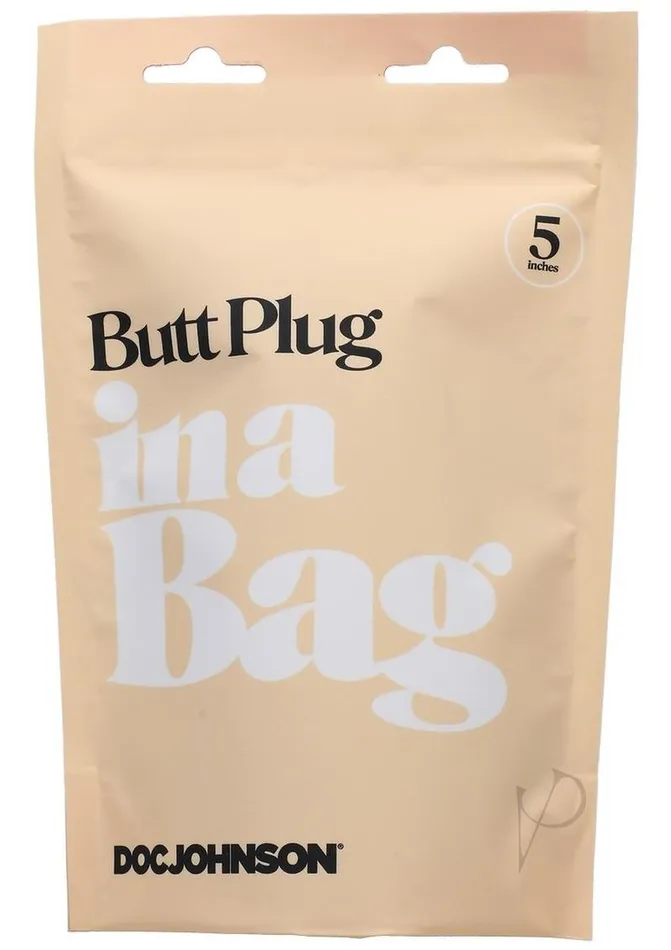 Anal In A Bag Anal Plug 5in Black In A Bag