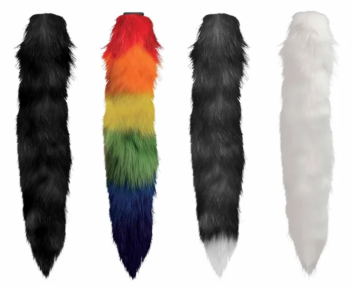 Anal Interchangeable Black Fox Tail XR Brands