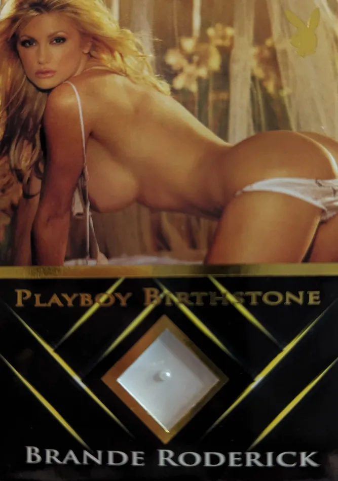 Anal Murdocs Cards THE BEST of PLAYBOY GOLD BIRTHSTONE BRANDE RODERICK