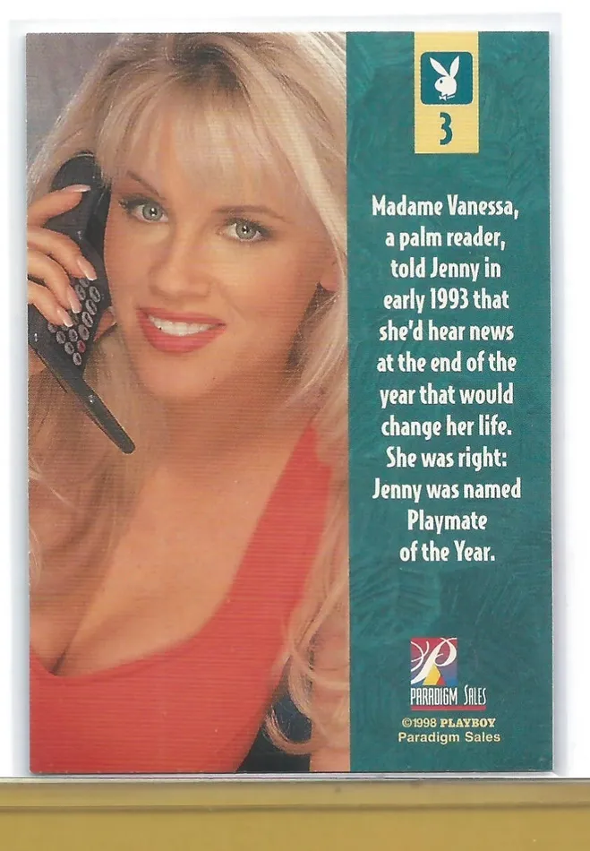 Anal Playboy Best Of Jenny McCarthy Card 3 Dans Cards Anal Playboy Best Of Jenny McCarthy Card 3 Dans Cards