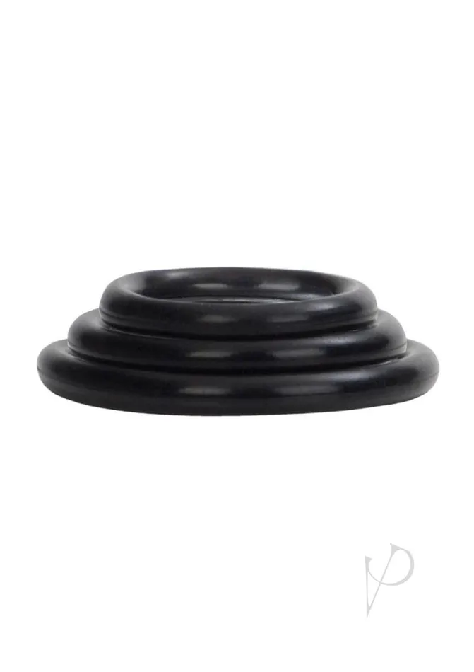 Anal Silicone Support Rings Black Rings Anal Silicone Support Rings Black Rings