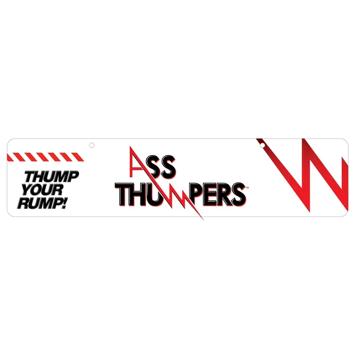 Ass Thumpers Display Sign XR Brands Anal