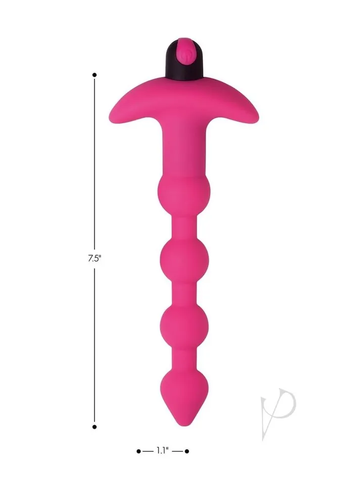 Bang Vibe Anal Beads Wremote Pink BANG Anal