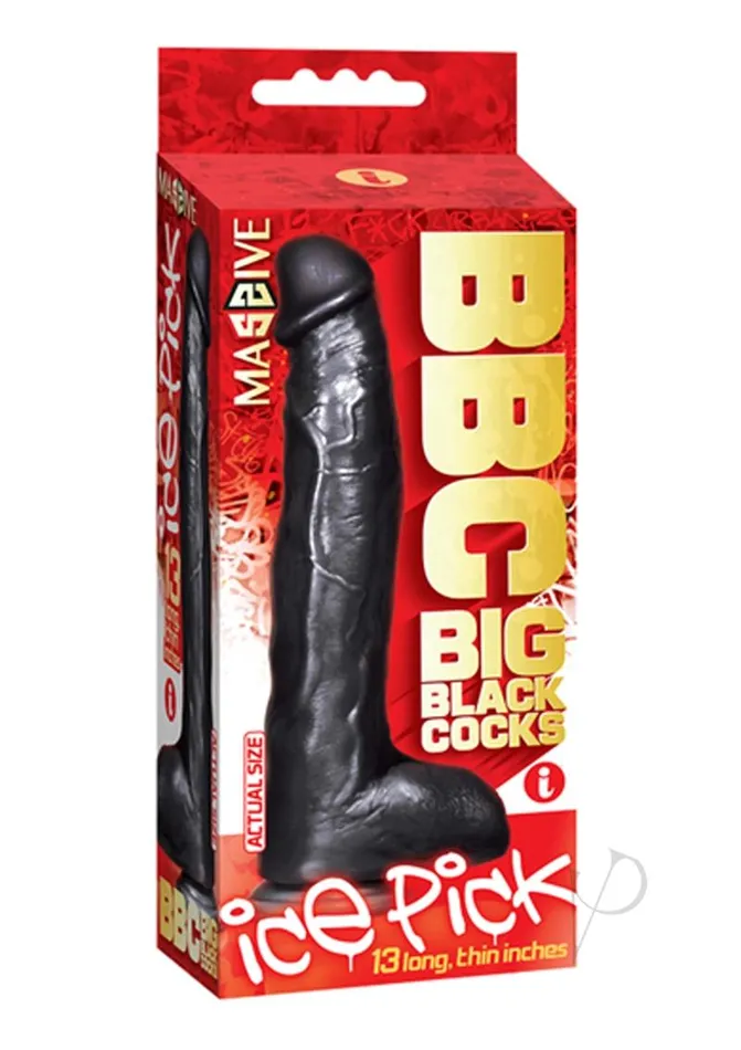 BBCs Falcon Big Black Cock Ice Pick 13 Dildos