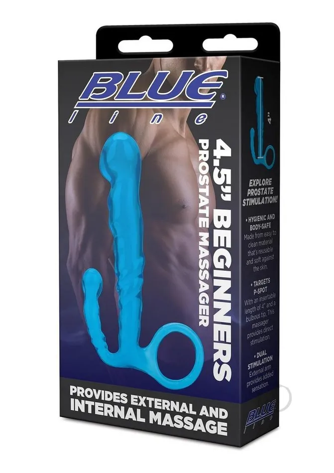 Blue Line CandB Gear Anal Blue Line Beginner Prostate Massage 45
