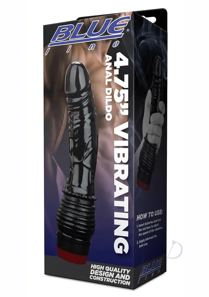 Blue Line CandB Gear Anal Cb Gear Vibrating Anal Dildo 475in