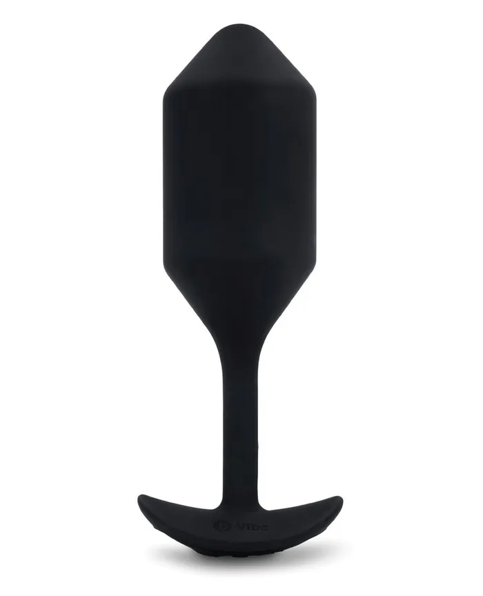 Castle Megastore Anal bVibe Vibrating Weighted Snug Plug XL Black