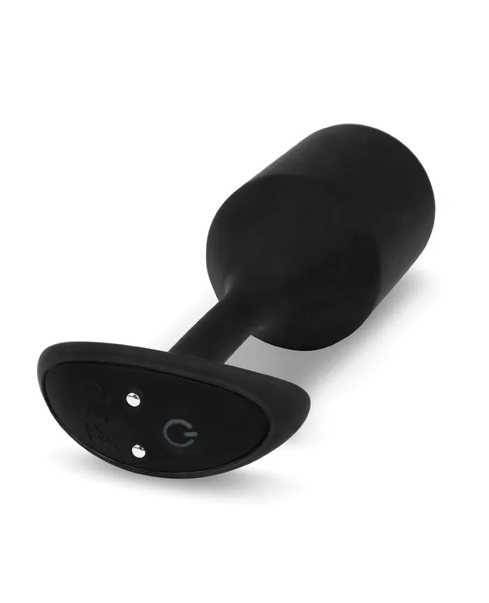 Castle Megastore Anal bVibe Vibrating Weighted Snug Plug XL Black