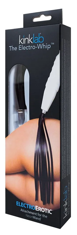 Castle Megastore Kinklab ElectroErotic The Electro Whip Black Anal