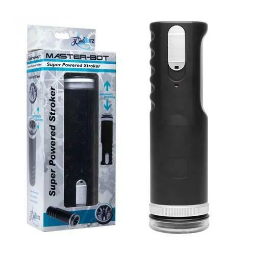 Castle Megastore Male Sex Toys MasterBot Super Powered Stroker