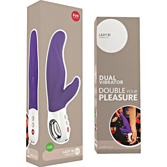 Castle Megastore Vibrators Fun Factory Lady Bi Violet