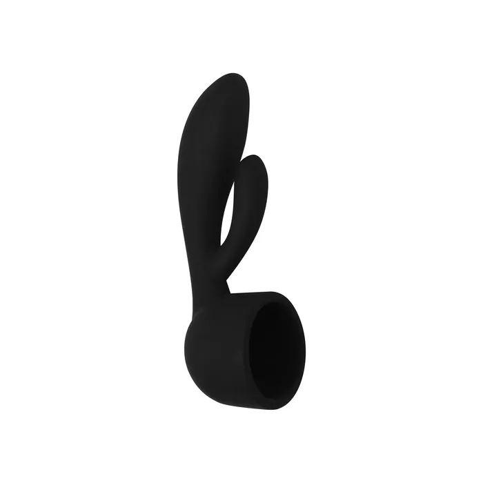 Castle Megastore Vibrators Mighty Wand Black Rabbit Attachment