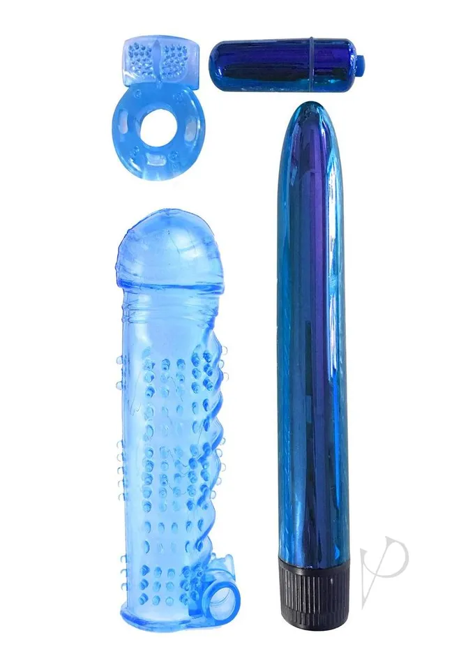 Classix Ult Pleasure Couples Kit Blu Classix Vibrators Classix Ult Pleasure Couples Kit Blu Classix Vibrators